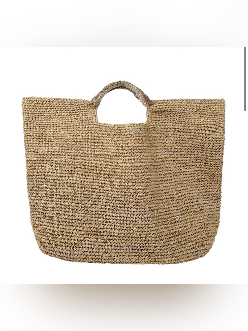 Florabella Rafia Napa Lux Tote